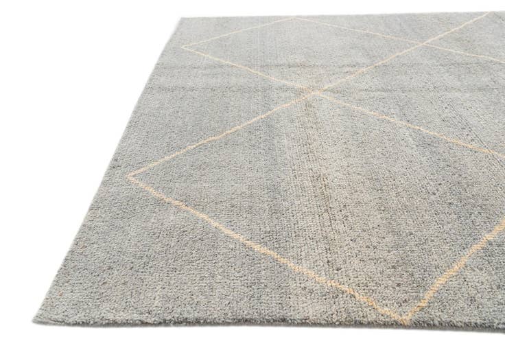 Detail image of 4' 6 x 6' 8 Hand Knotted Moroccan Wool Rug