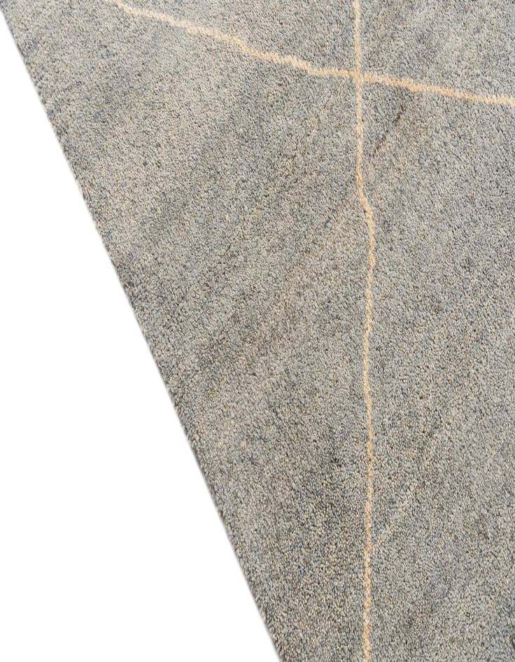 Detail image of 5' 7 x 8'  Hand Knotted Moroccan Wool Rug