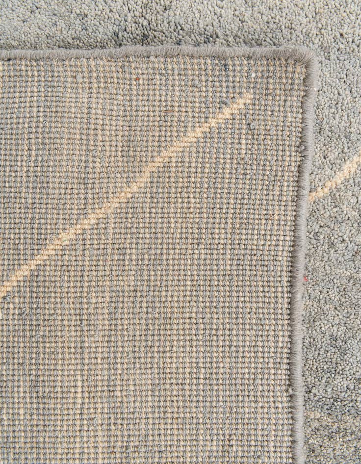 Detail image of 5' 7 x 8'  Hand Knotted Moroccan Wool Rug