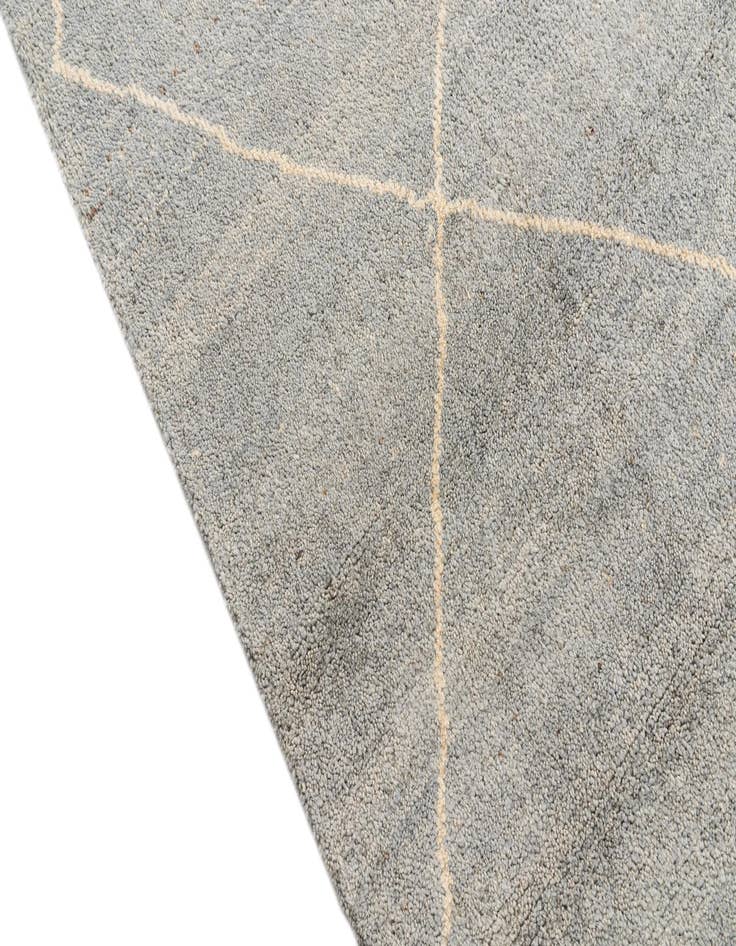 Detail image of 4' 5 x 6' 8  Hand Knotted Moroccan Wool Rug