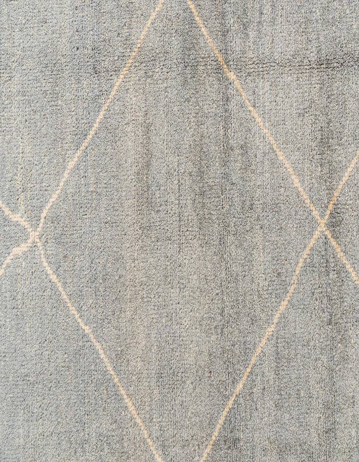 Detail image of 4' 5 x 6' 8  Hand Knotted Moroccan Wool Rug