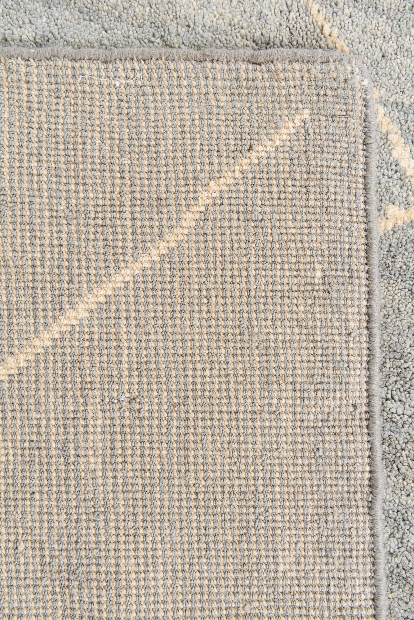 4' 5 x 6' 8 Hand Knotted Moroccan Wool Rug
