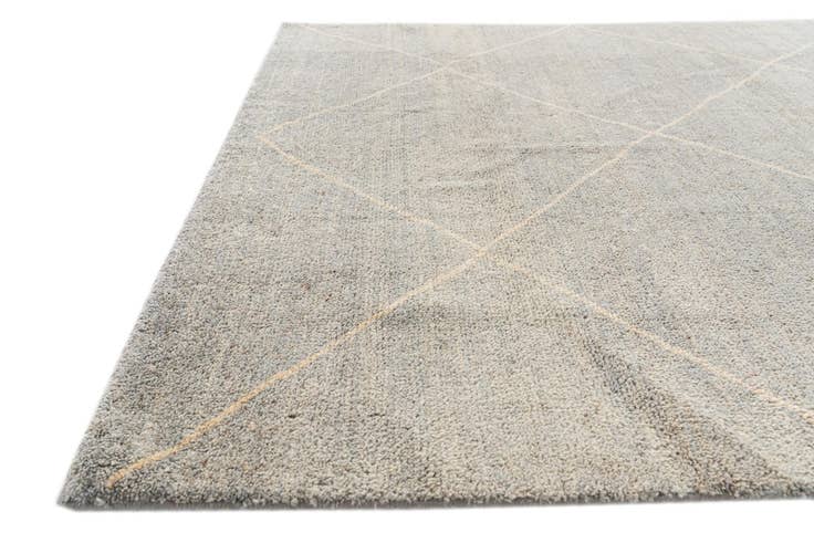 Detail image of 4' 7 x 6' 9 Hand Knotted Moroccan Wool Rug