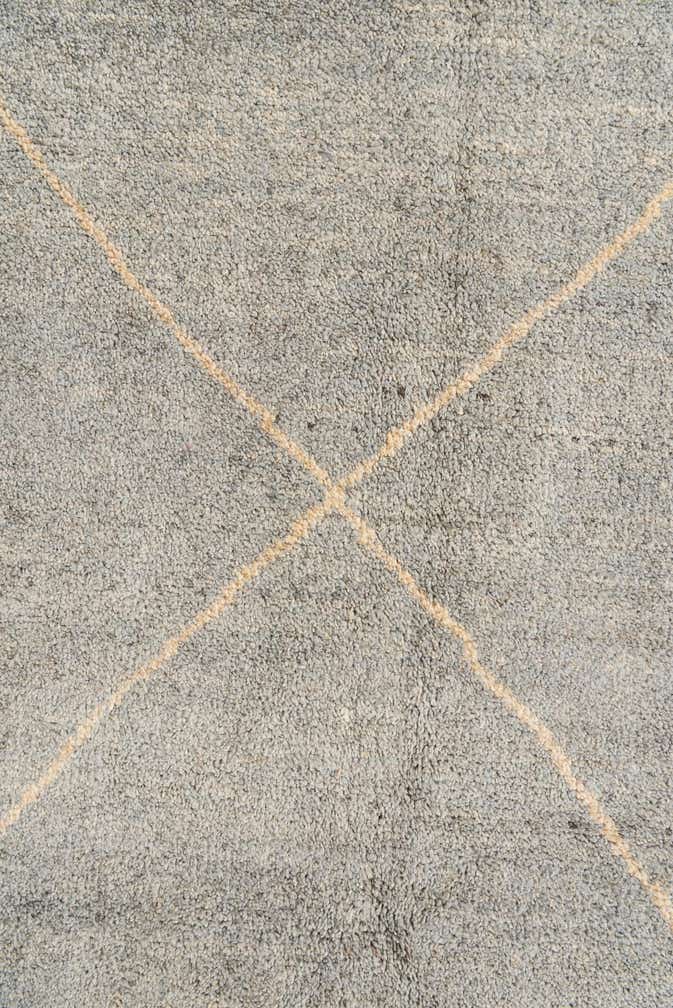 170cm x 245cm Handgeknüpft Marokkanisch Wolle Teppich
