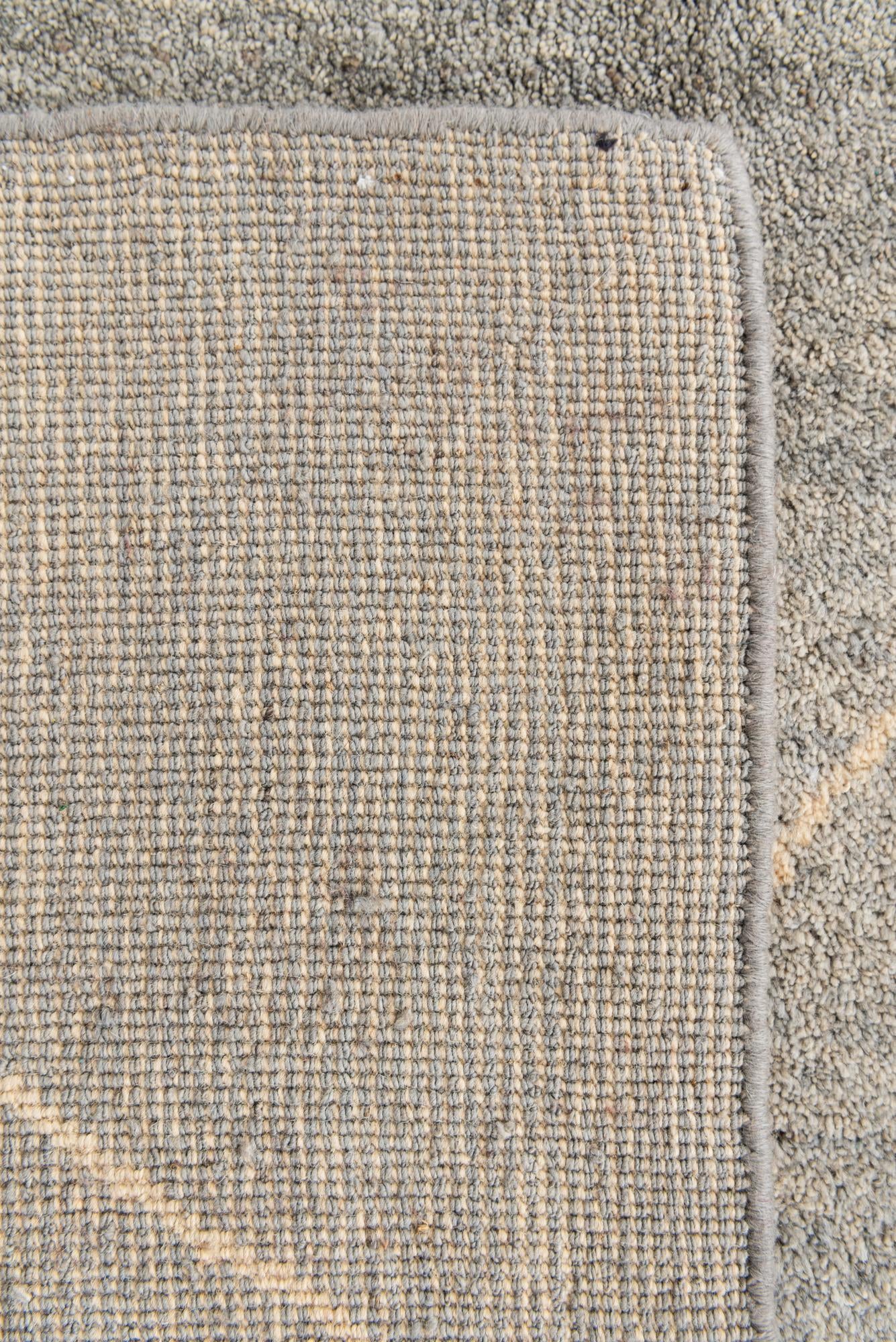 5' 7 x 8' 1 Hand Knotted Moroccan Wool Rug