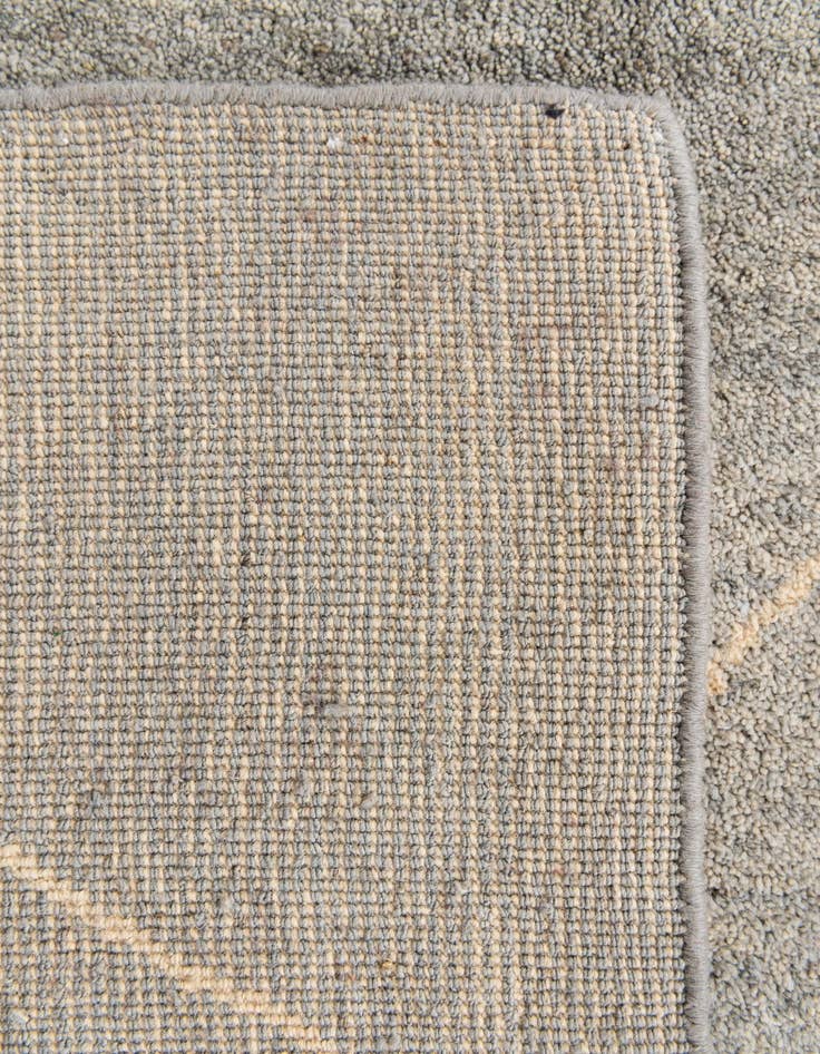 Detail image of 5' 7 x 8' 1  Hand Knotted Moroccan Wool Rug