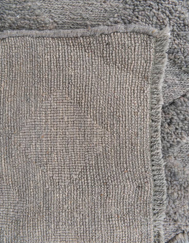 Detail image of 6' x 7' 9  Hand Knotted Moroccan Wool Rug