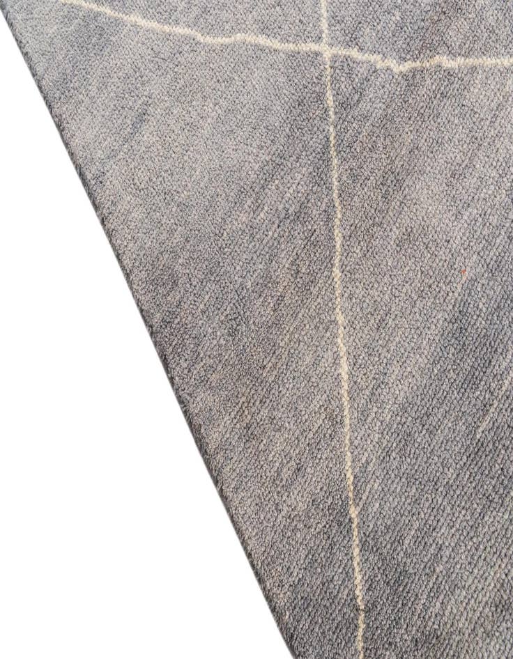 Detail image of 5' 7 x 8' 2  Hand Knotted Moroccan Wool Rug