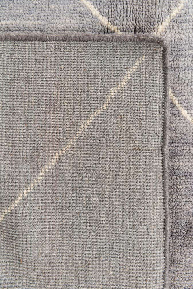 5' 7 x 8' 2 Hand Knotted Moroccan Wool Rug