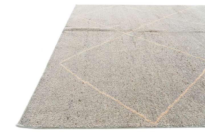 5' 6 x 8' 3 Hand Knotted Moroccan Wool Rug