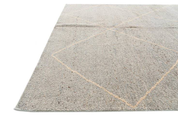 Detail image of 5' 6 x 8' 3 Hand Knotted Moroccan Wool Rug