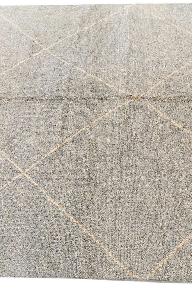 5' 6 x 8' 3 Hand Knotted Moroccan Wool Rug