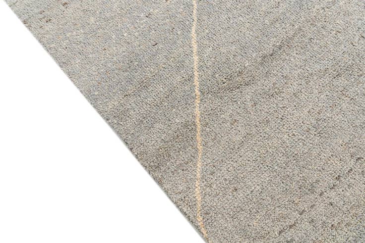 Detail image of 5' 6 x 8' 3 Hand Knotted Moroccan Wool Rug