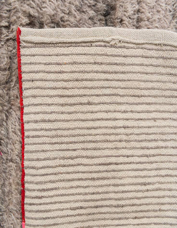 Detail image of 6' x 9' 10  Hand Knotted Moroccan Wool Rug