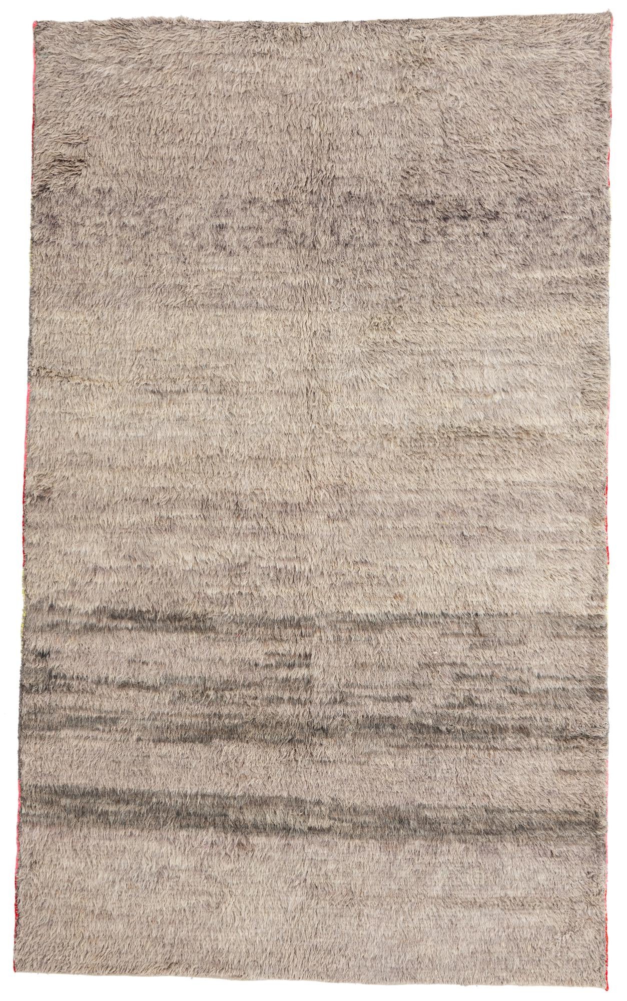 6' x 9' 10 Hand Knotted Moroccan Wool Rug