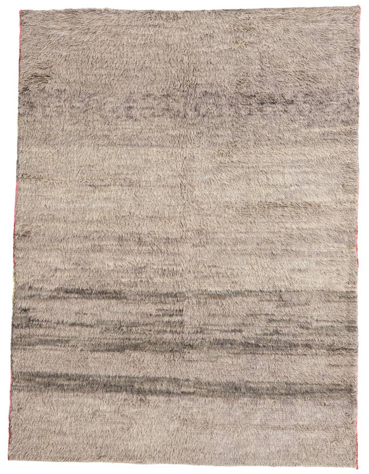 Detail image of 6' x 9' 10 Hand Knotted Moroccan Wool Rug