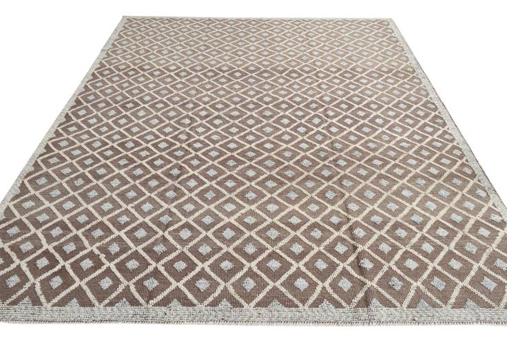 Detail image of 8' x 10' 1 Hand Knotted Moroccan Wool Rug