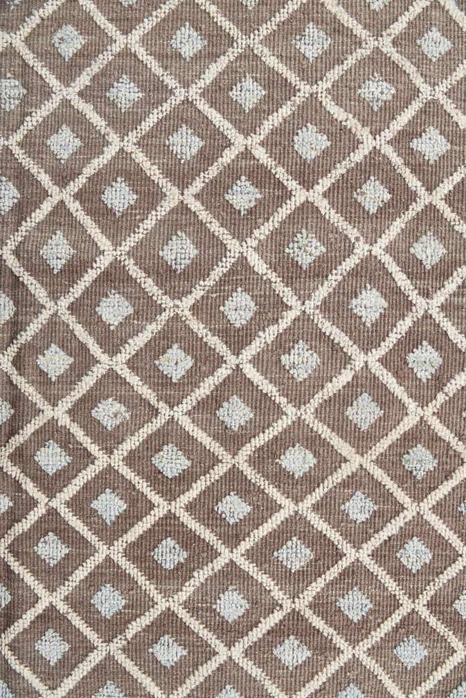 8' x 10' 1 Hand Knotted Moroccan Wool Rug