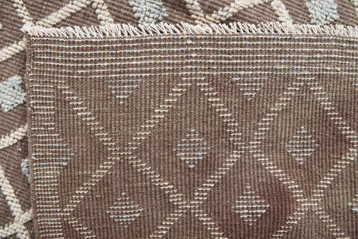 8' x 10' 1 Hand Knotted Moroccan Wool Rug