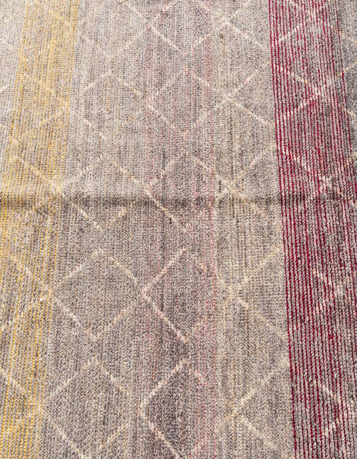 Detail image of 9' 10 x 12' 3  Hand Knotted Moroccan Wool Rug