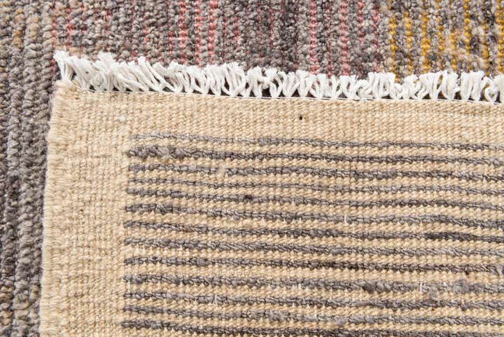 9' 10 x 12' 3 Hand Knotted Moroccan Wool Rug