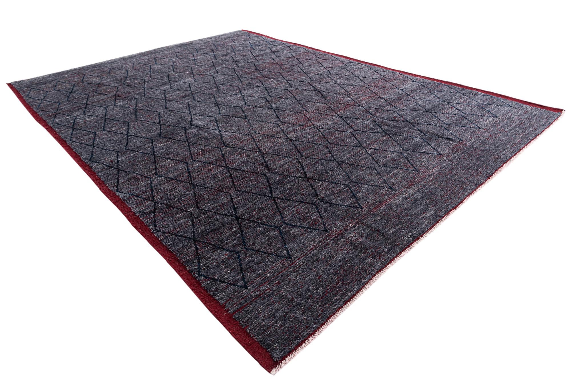 315cm x 440cm Hand Knotted Moroccan Wool Rug