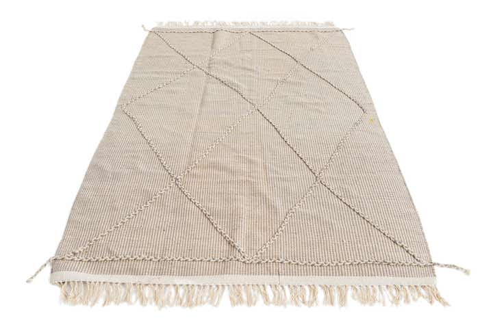5' 4 x 8' 5 Hand Knotted Moroccan Wool Rug