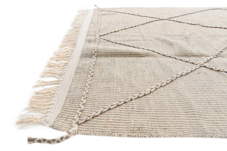 Detail image of 5' 4 x 8' 5 Hand Knotted Moroccan Wool Rug