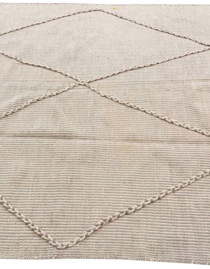 Detail image of 5' 4 x 8' 5 Hand Knotted Moroccan Wool Rug