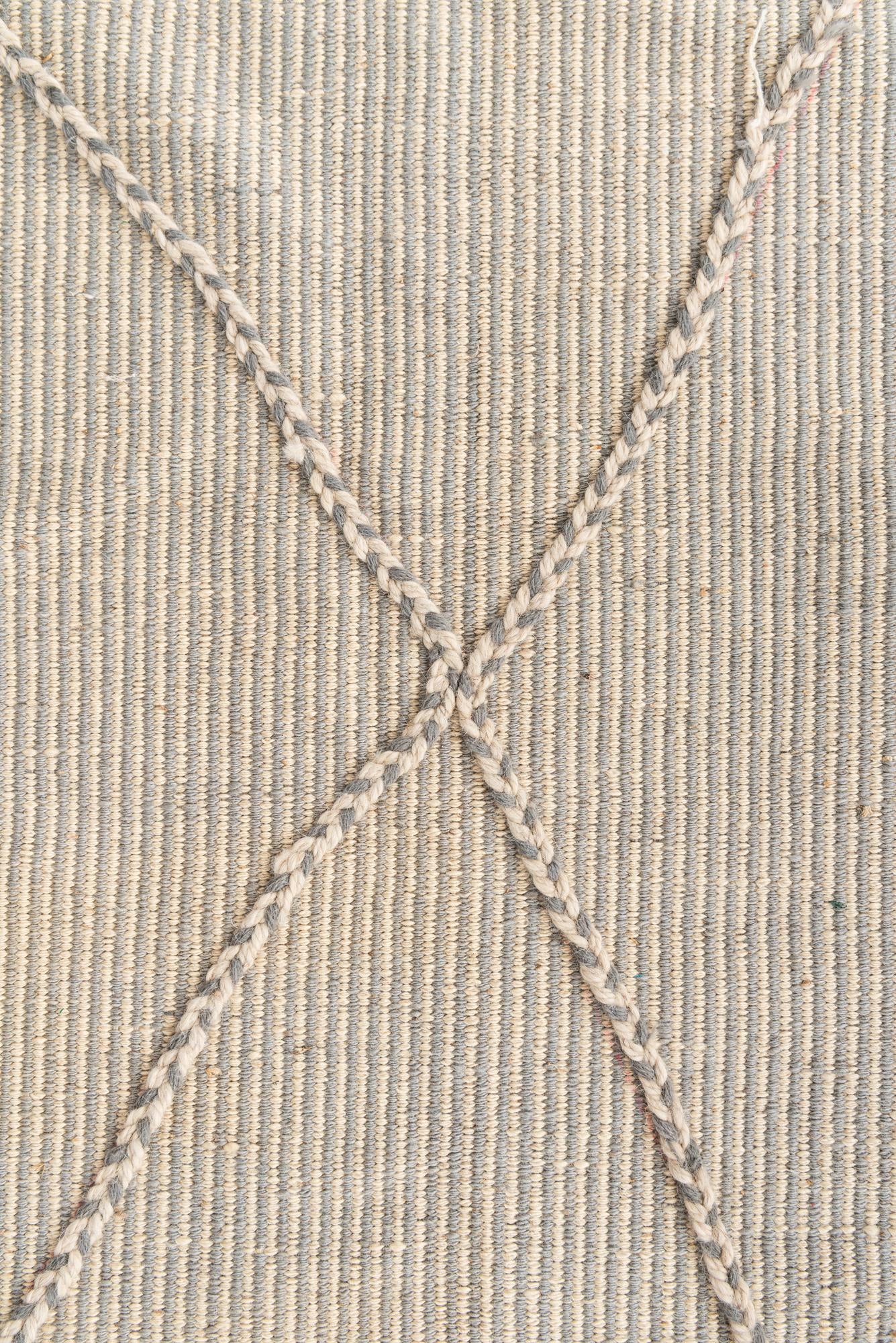 5' 4 x 8' 5 Hand Knotted Moroccan Wool Rug