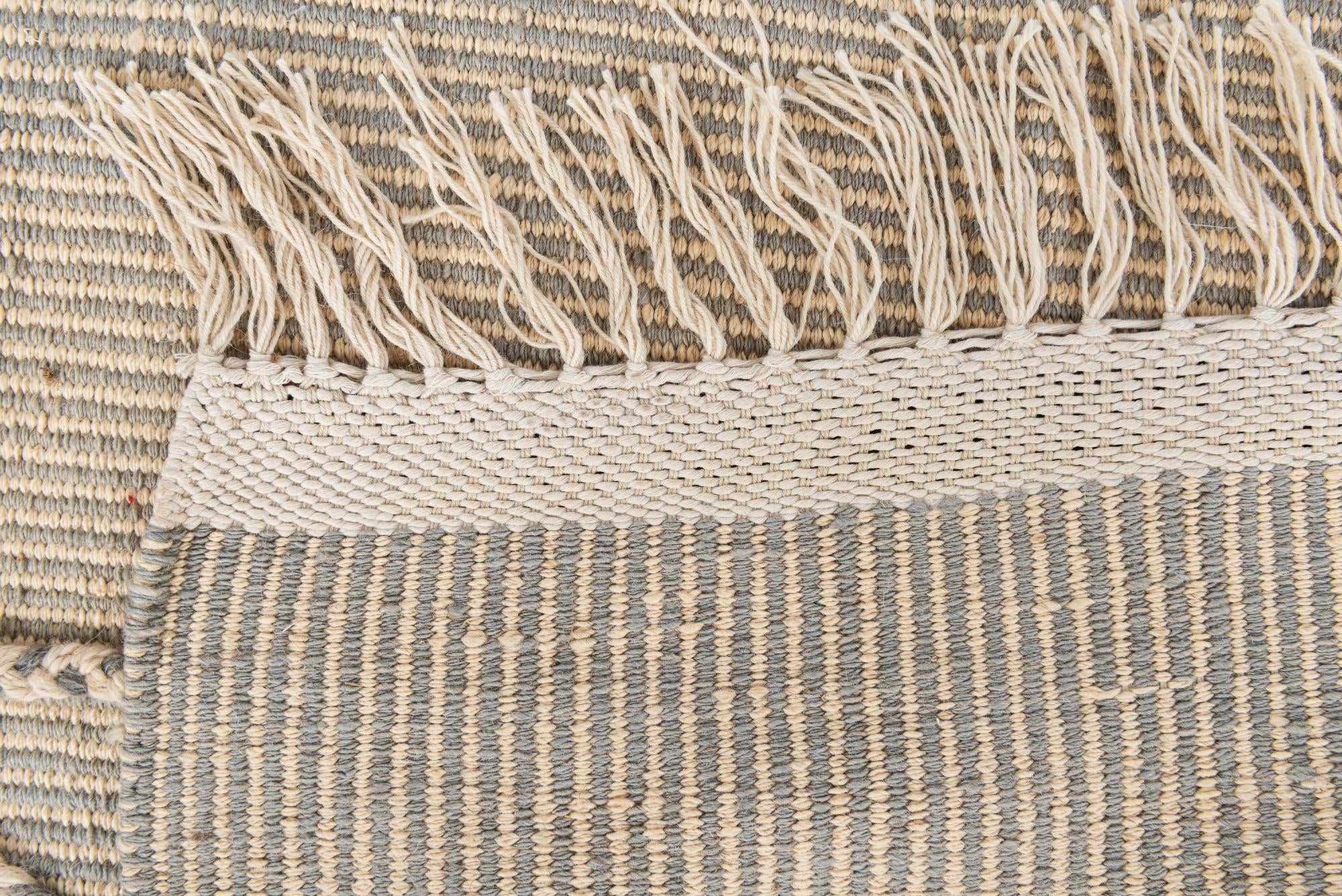 5' 4 x 8' 5 Hand Knotted Moroccan Wool Rug