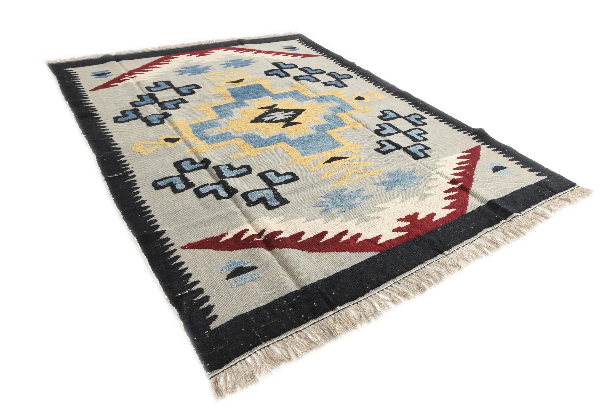 7' 7 x 10' 1 Hand Knotted Moroccan Wool Rug