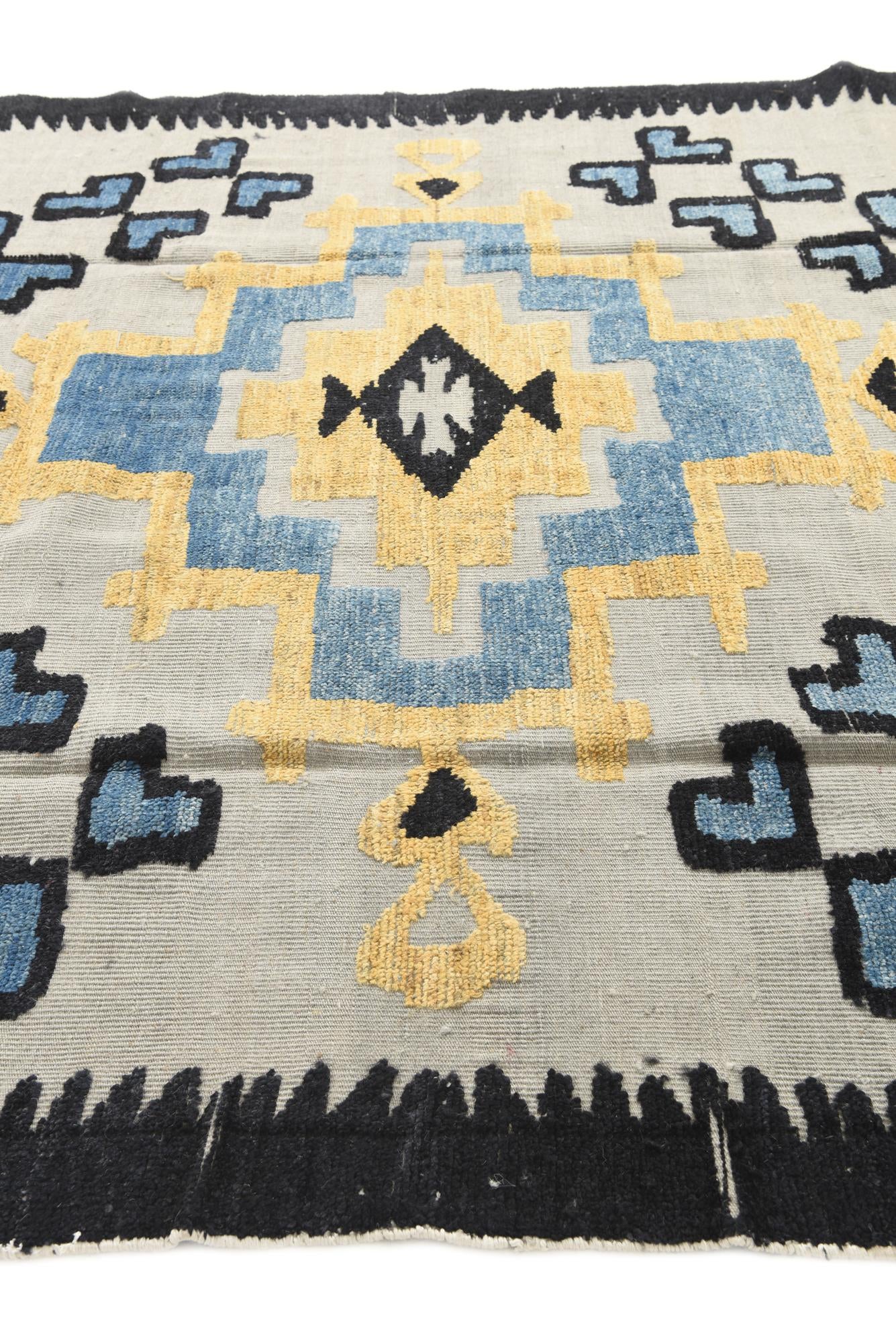 7' 7 x 10' 1 Hand Knotted Moroccan Wool Rug