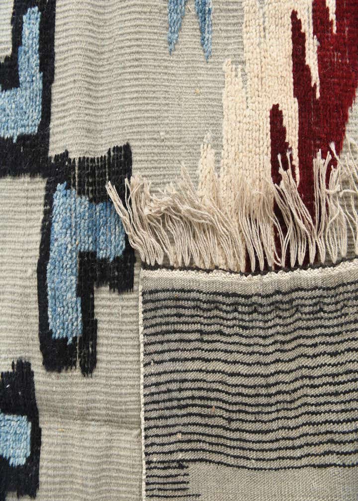 7' 7 x 10' 1 Hand Knotted Moroccan Wool Rug