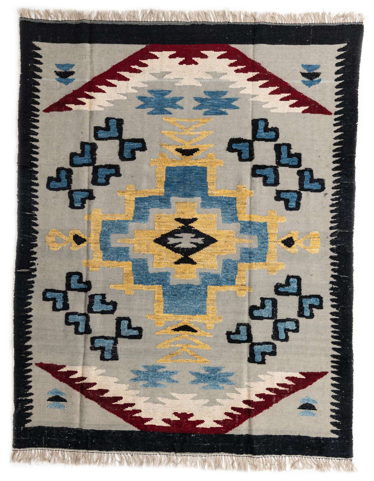 7' 7 x 10' 1 Hand Knotted Moroccan Wool Rug