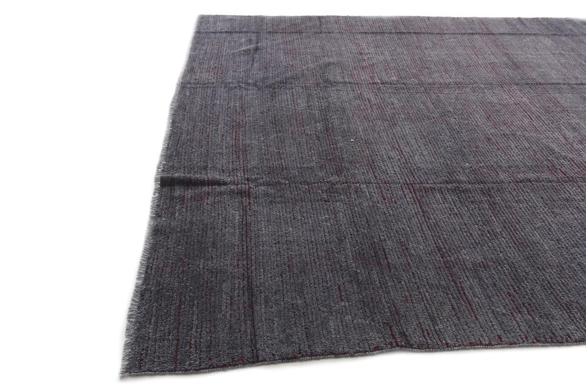 8' 2 x 10' Hand Knotted Moroccan Wool Rug