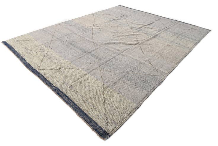 Detail image of 8' 3 x 10' 8 Hand Knotted Moroccan Wool Rug