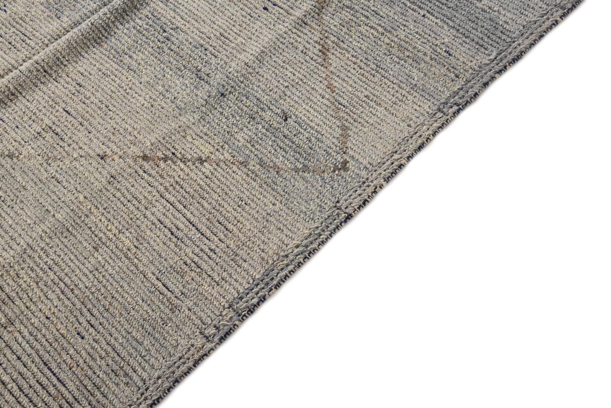 8' 3 x 10' 8 Hand Knotted Moroccan Wool Rug