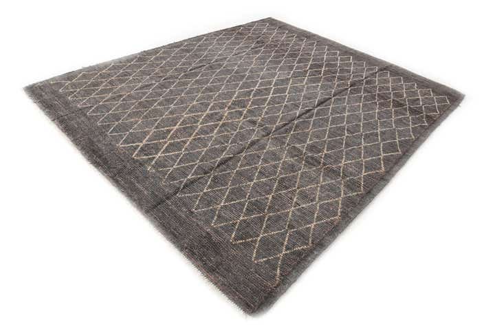 8' 6 x 10' 3 Hand Knotted Moroccan Wool Rug