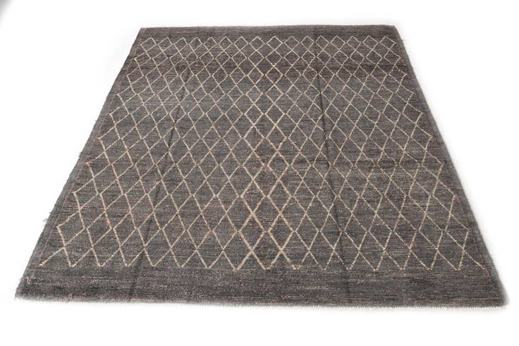 Detail image of 8' 6 x 10' 3 Hand Knotted Moroccan Wool Rug