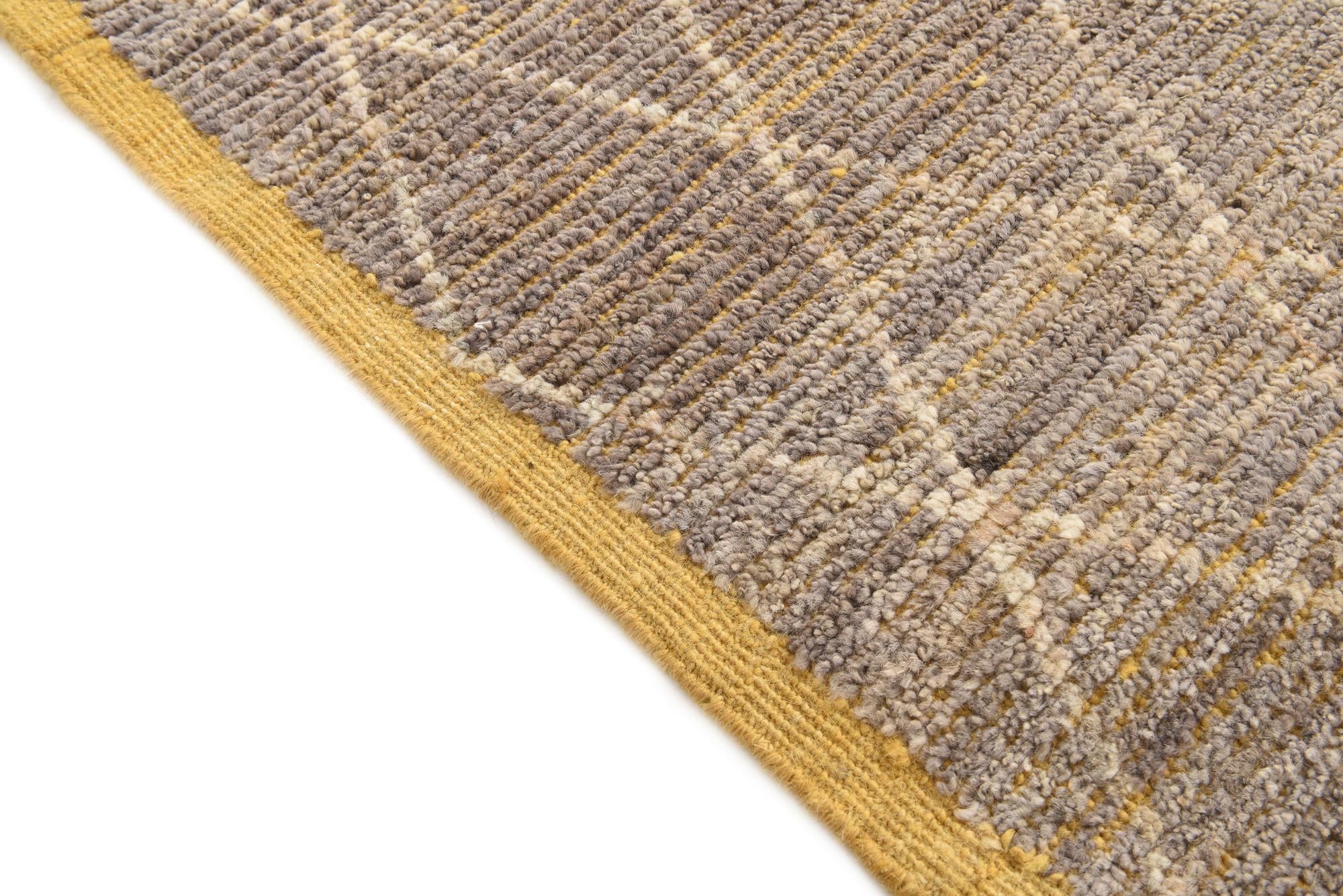 8' 4 x 10' 7 Hand Knotted Moroccan Wool Rug