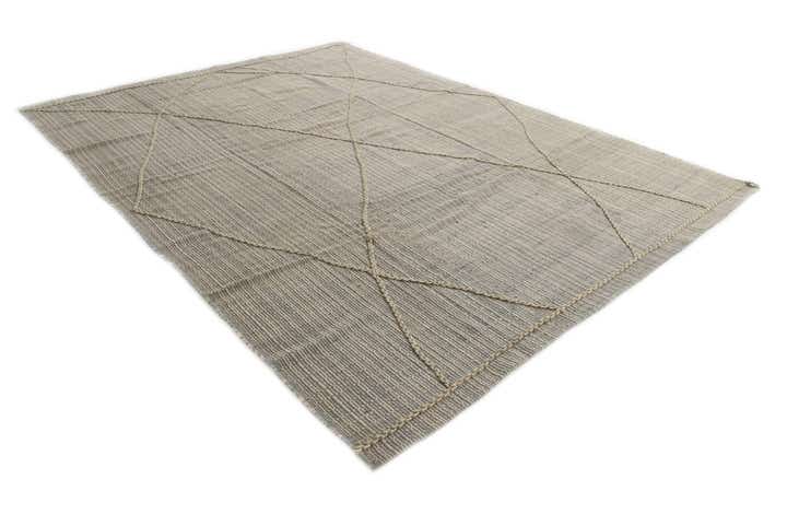 9' 1 x 12' 4 Hand Knotted Moroccan Wool Rug