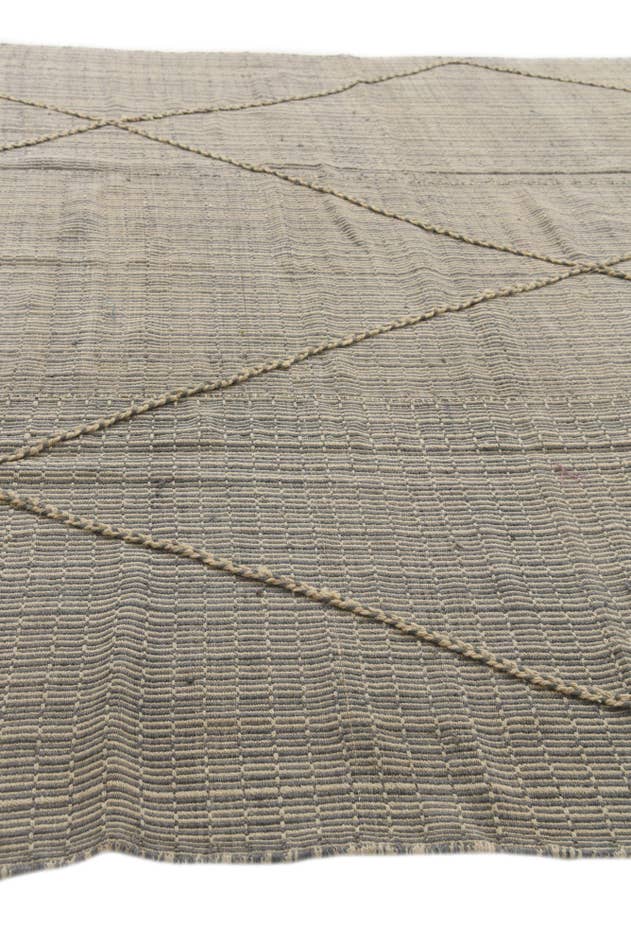 Detail image of 9' 1 x 12' 4 Hand Knotted Moroccan Wool Rug