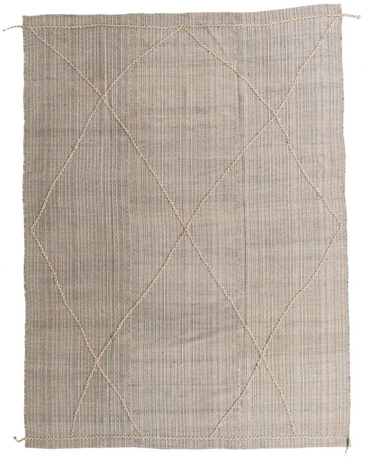 9' 1 x 12' 4 Hand Knotted Moroccan Wool Rug