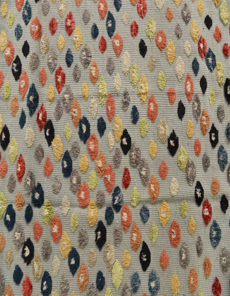 Detail image of 8' x 10' 6  Hand Knotted Moroccan Wool Rug