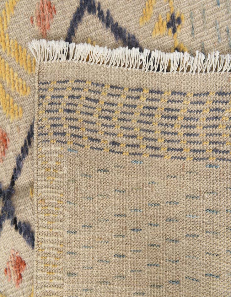 Detail image of 8' x 10' 4  Hand Knotted Moroccan Wool Rug