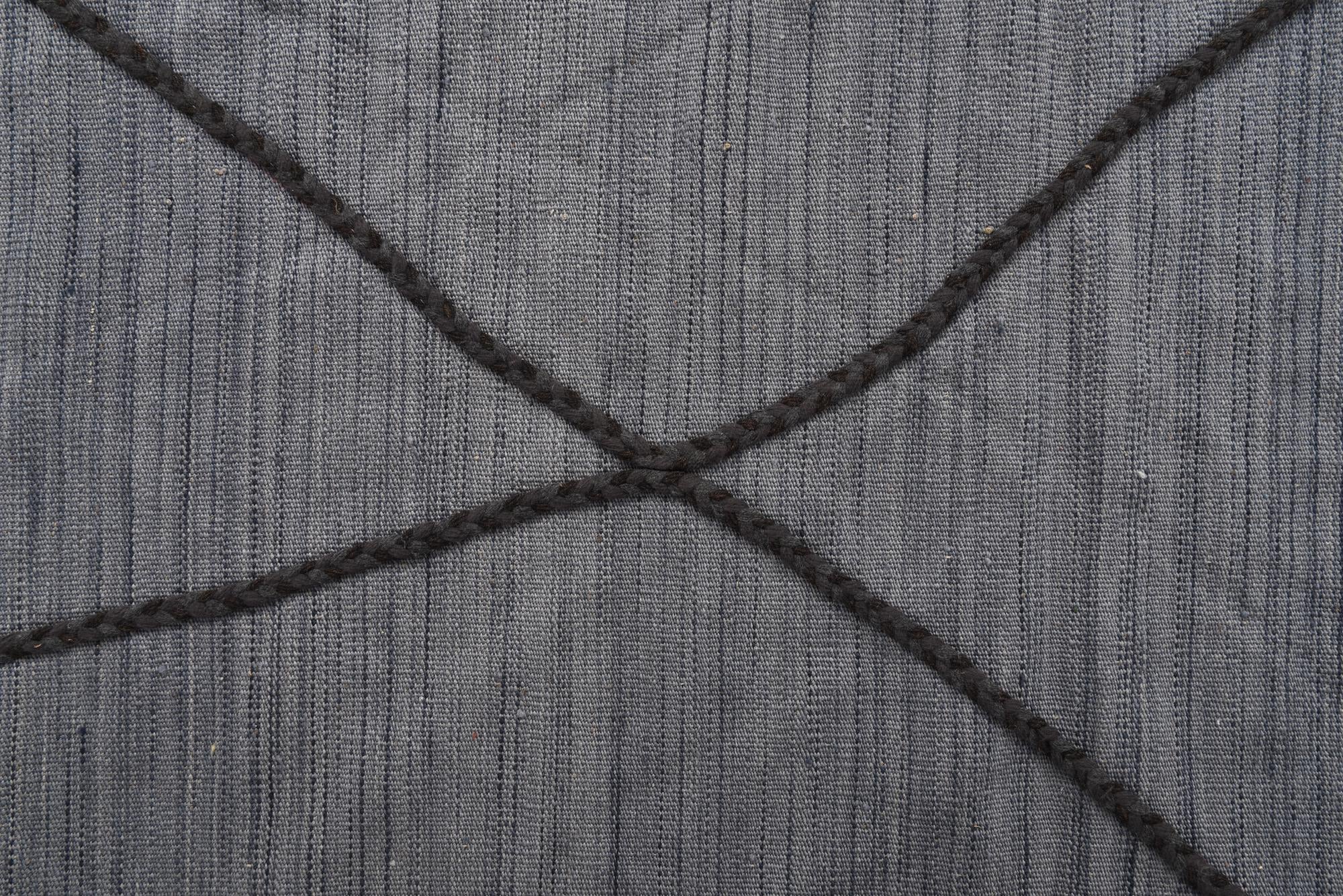 6' 11 x 9' 6 Hand Knotted Moroccan Wool Rug