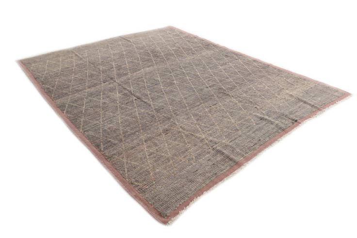 Detail image of 8' 6 x 10' 4 Hand Knotted Moroccan Wool Rug