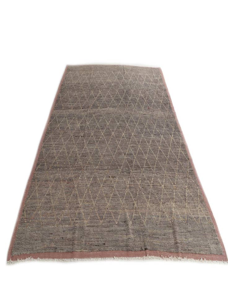 Detail image of 8' 6 x 10' 4  Hand Knotted Moroccan Wool Rug