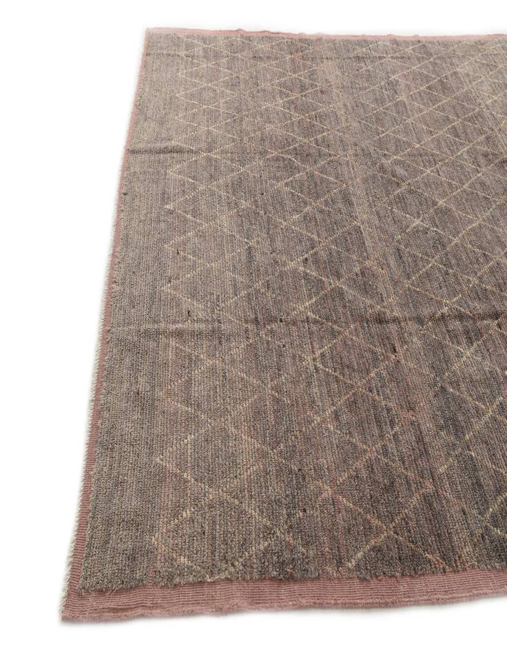 Detail image of 8' 6 x 10' 4  Hand Knotted Moroccan Wool Rug